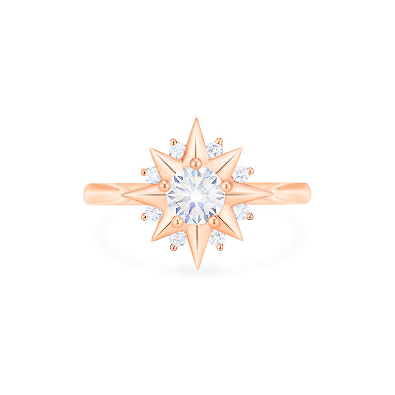 [Astra] Starlight Engagement Ring in Diamond / Moissanite