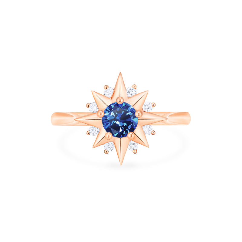 [Astra] Starlight Ring in Lab Blue Sapphire