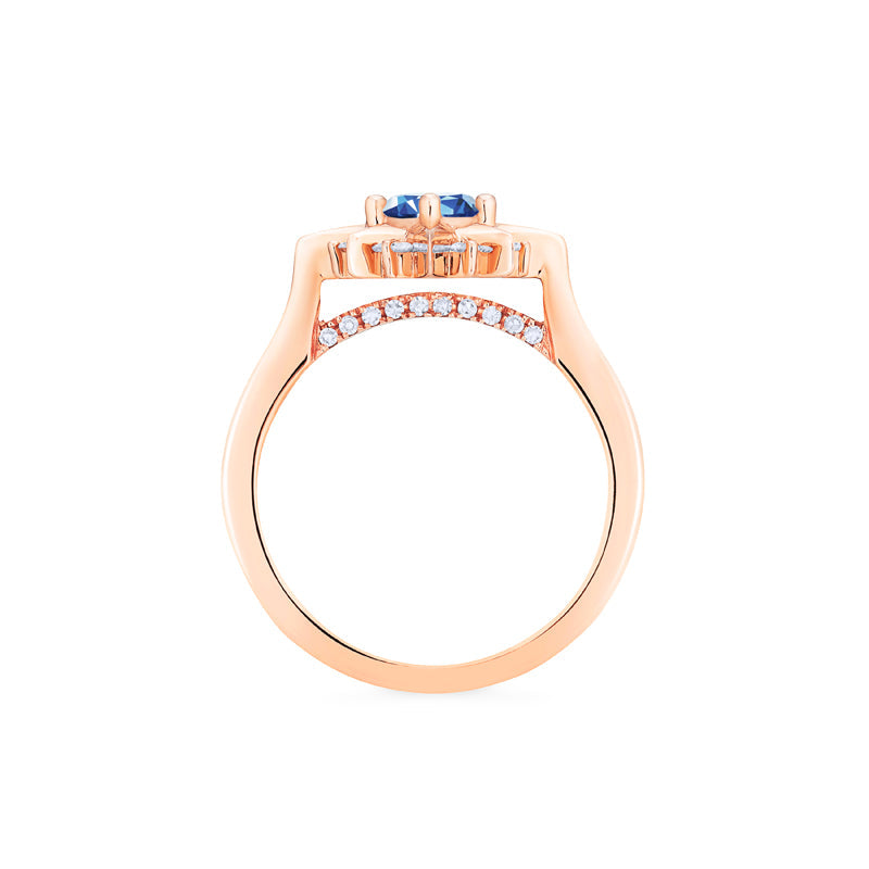 [Astra] Starlight Ring in Lab Blue Sapphire