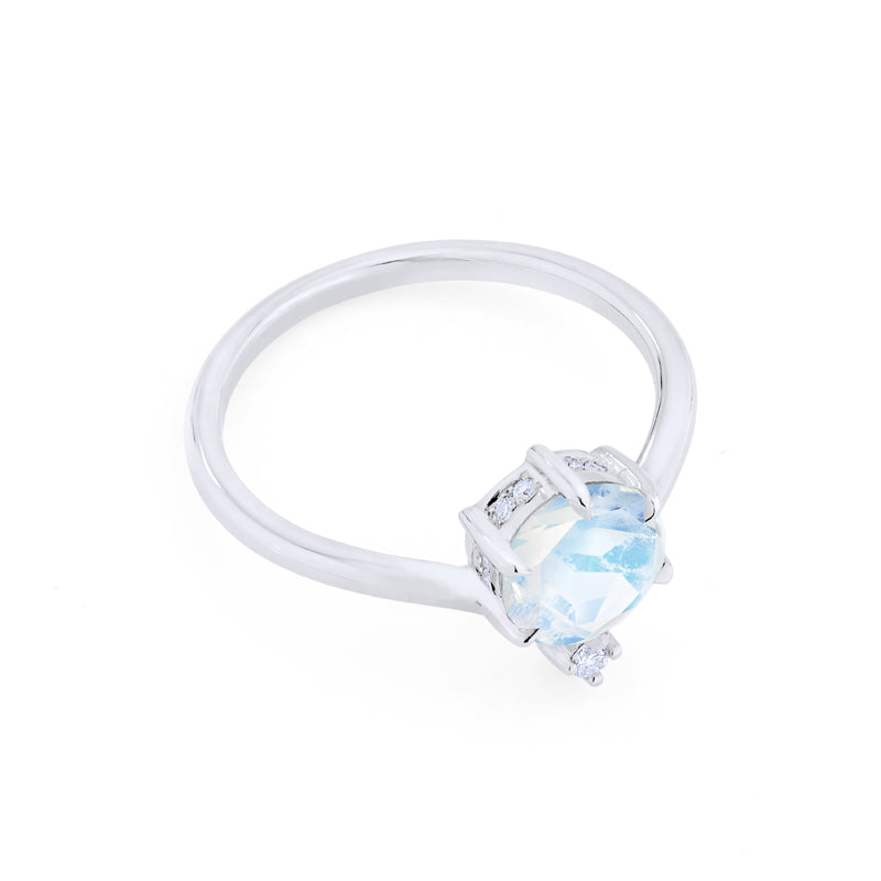 [Aisha] Moonrise Ring in Moonstone