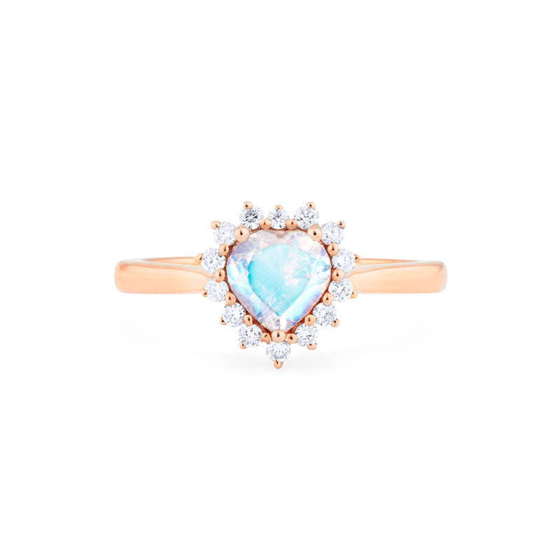 [Cordelia] Heart of the Sea Ring in Moonstone