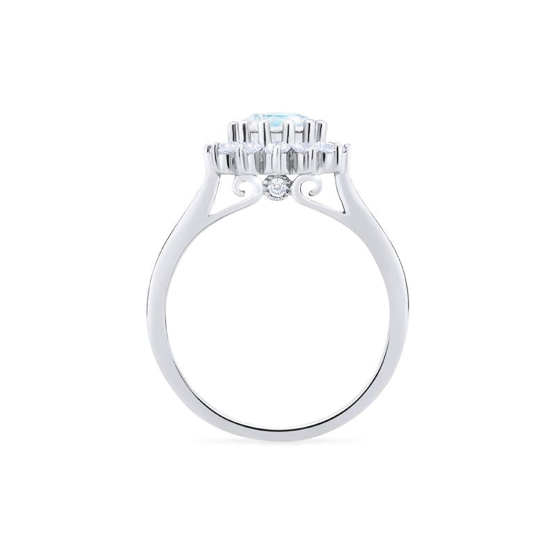 [Rosalie] Vintage Bloom Ring in Moonstone