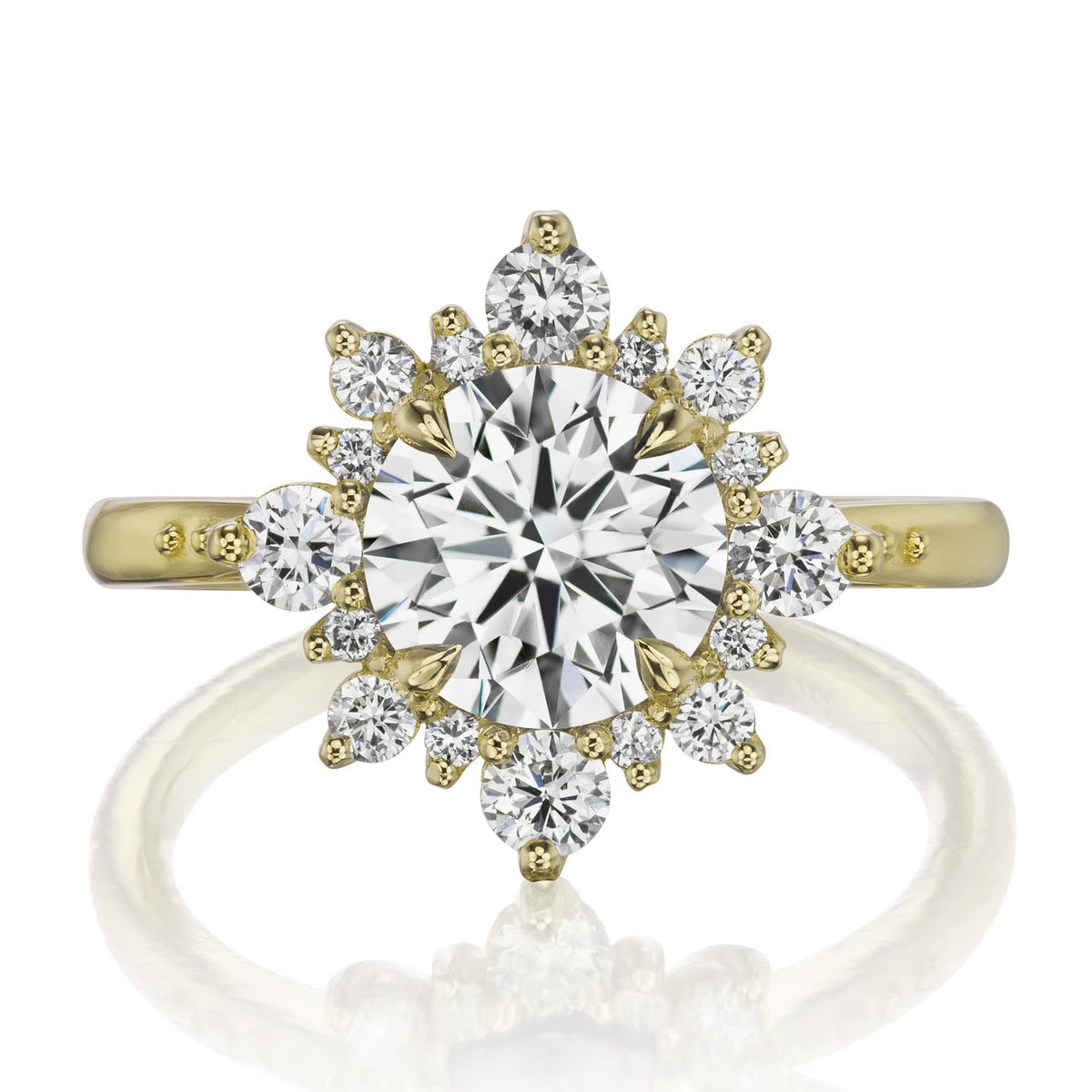 ・REYNA・Lab-Grown Diamond Center, Diamond Halo (2.0ctw+)