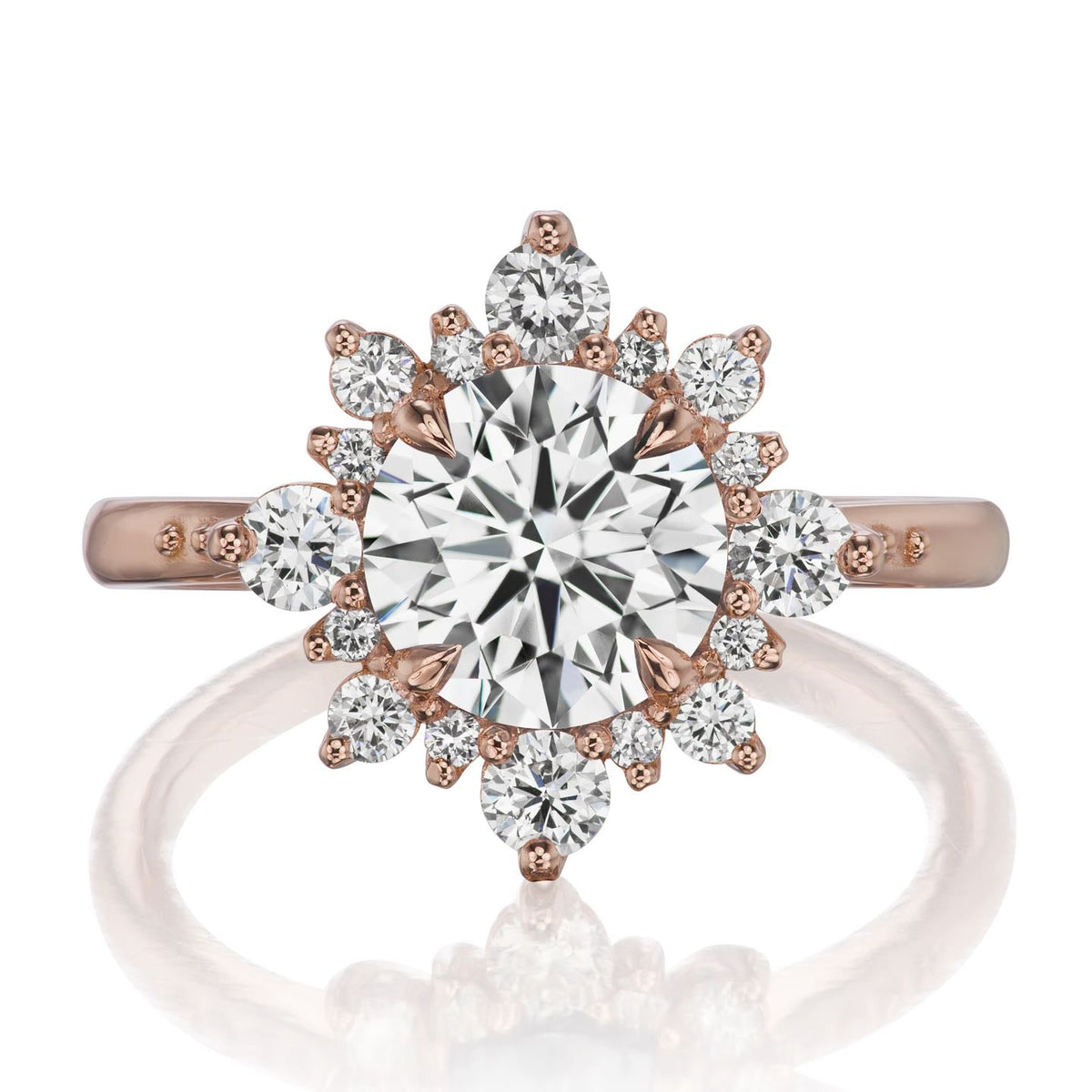 ・REYNA・Lab-Grown Diamond Center, Diamond Halo (2.0ctw+)