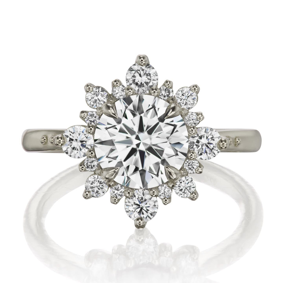・REYNA・Lab-Grown Diamond Center, Diamond Halo (2.0ctw+)