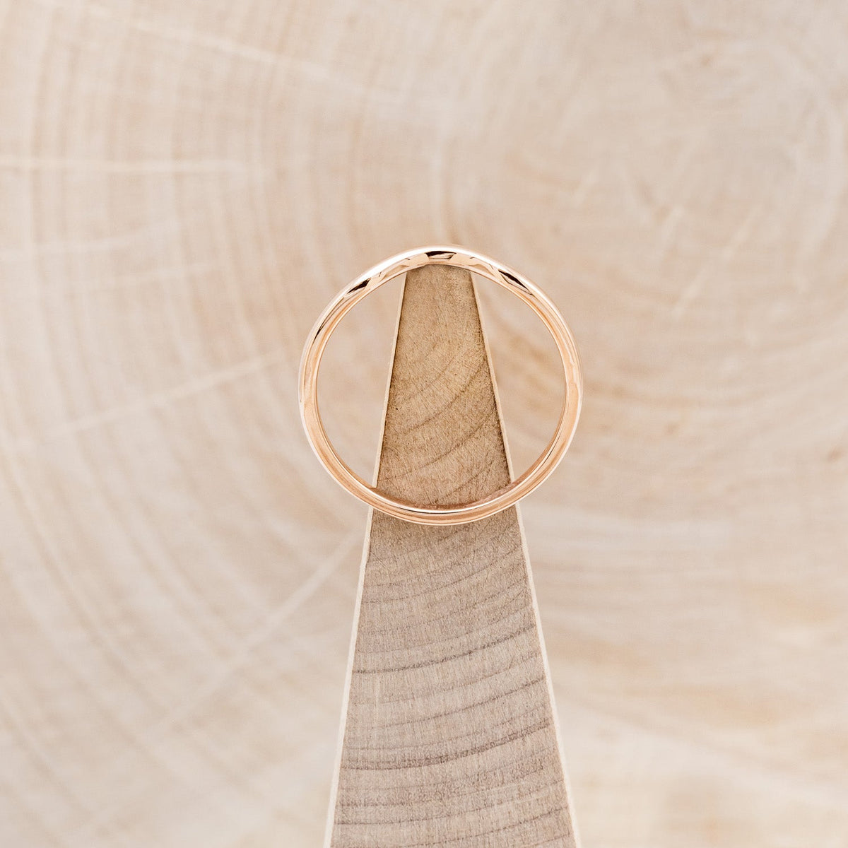 "Clariss" - Pear Cut Rose Quartz Engagement Ring With Diamond Halo