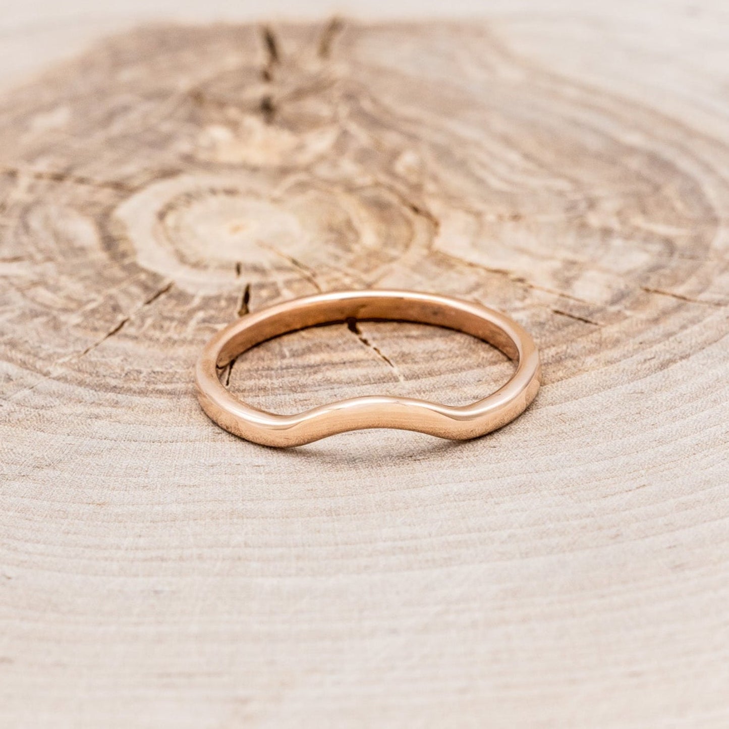"Clariss" - Pear Cut Rose Quartz Engagement Ring With Diamond Halo