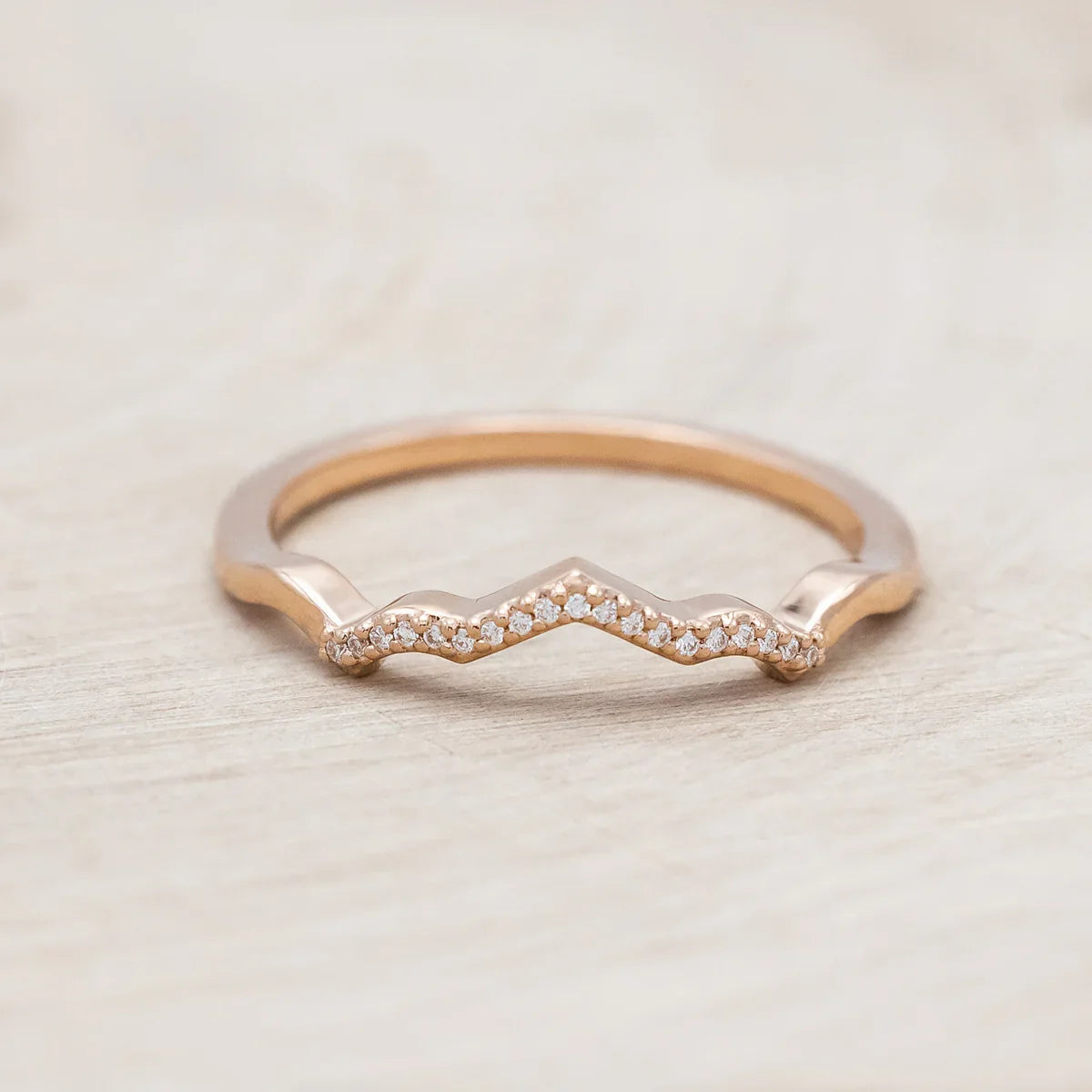 "Lucy In The Sky" Petite Tracer - 14K Rose Gold - Size 7