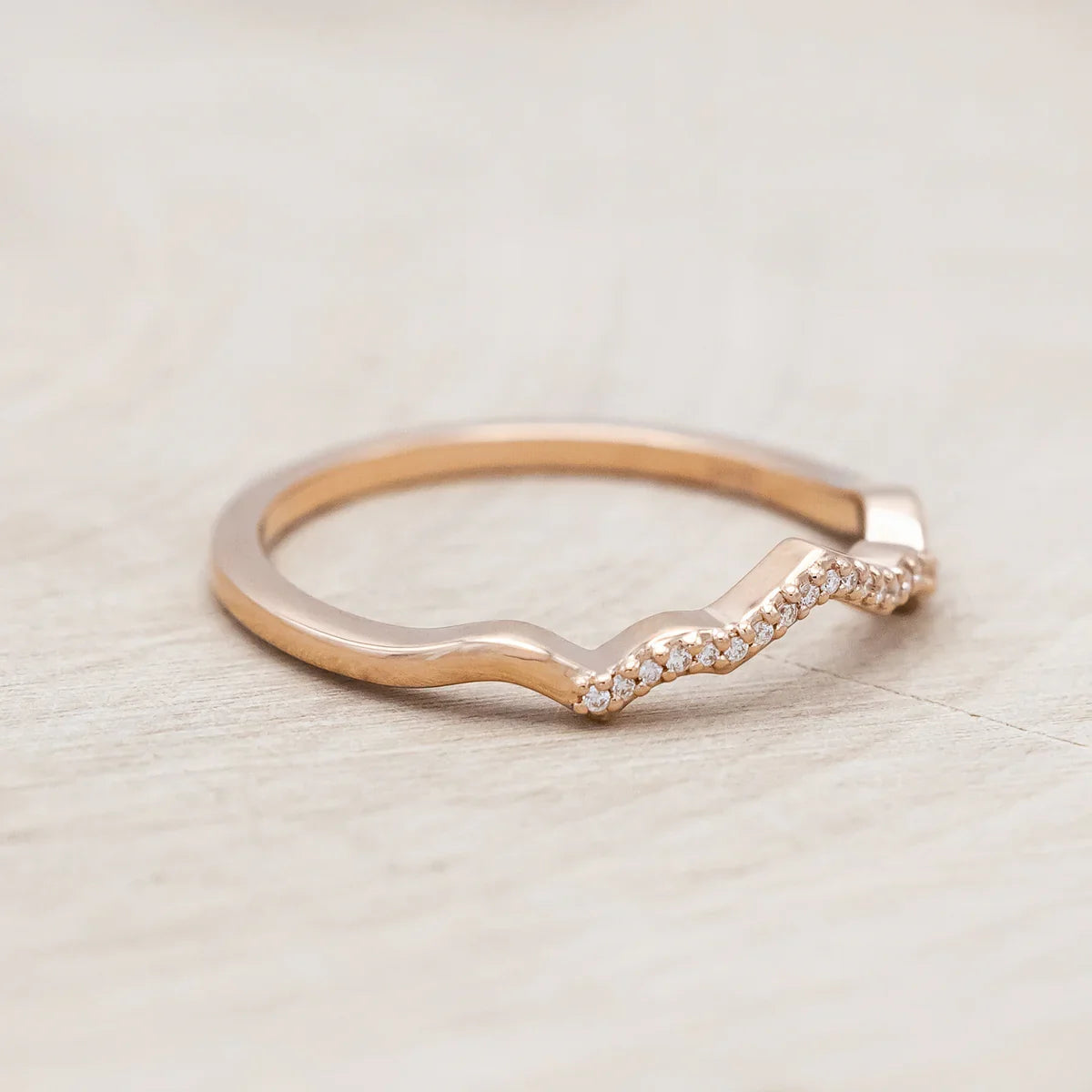 "Lucy In The Sky" Petite Tracer - 14K Rose Gold - Size 7