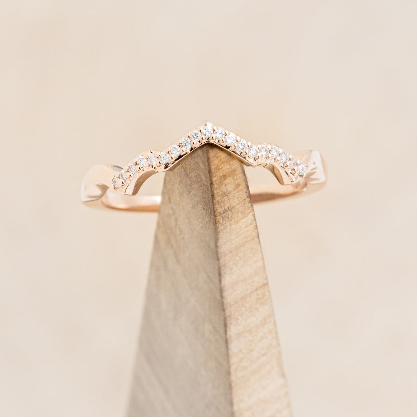 "Lucy In The Sky" Petite - Round Cut Montana Sapphire Engagement Ring With Diamond Accents & Turquoise Inlays