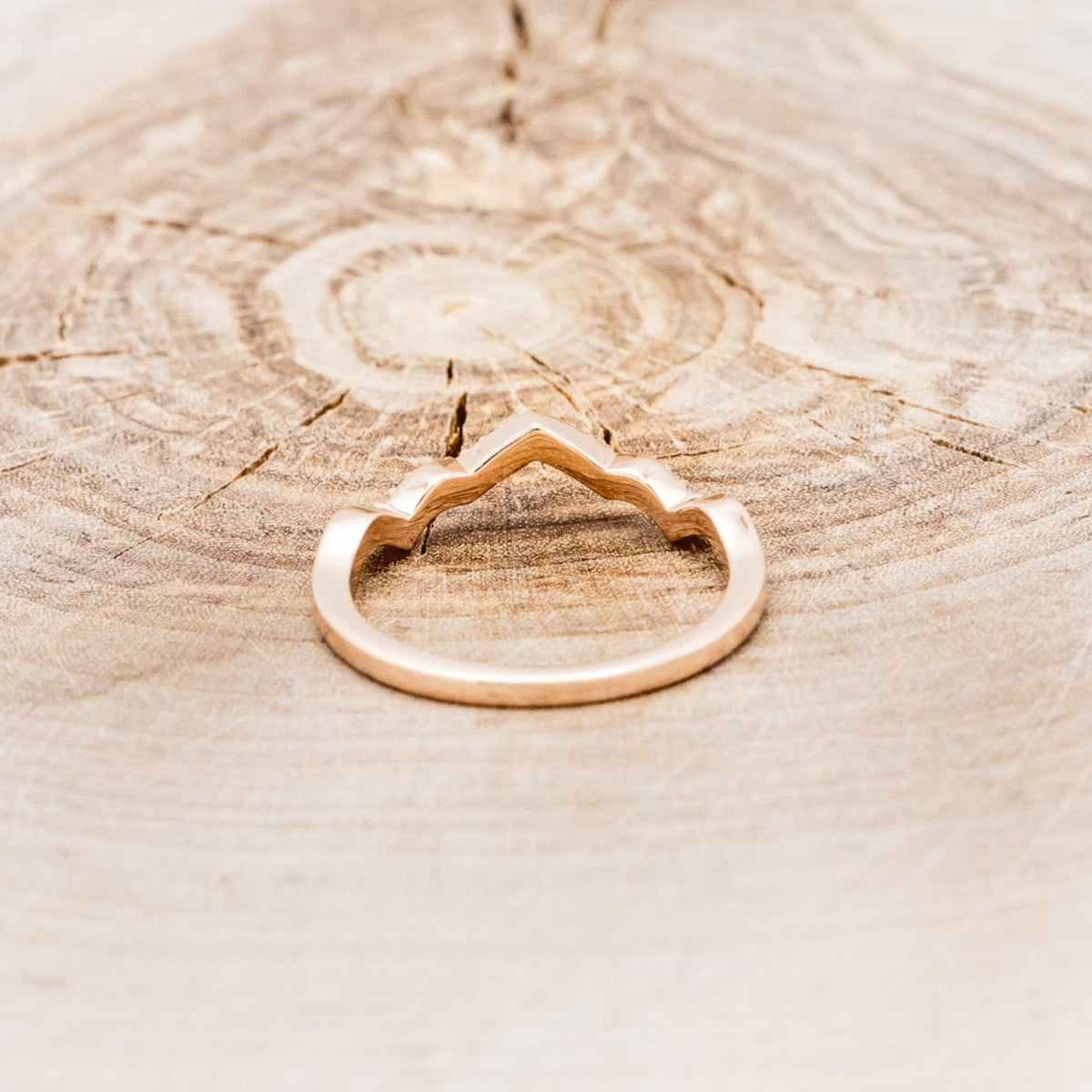 "Lucy In The Sky" Petite - Hexagon Cut Moonstone Engagement Ring With Diamond Accents & Turquoise Inlays