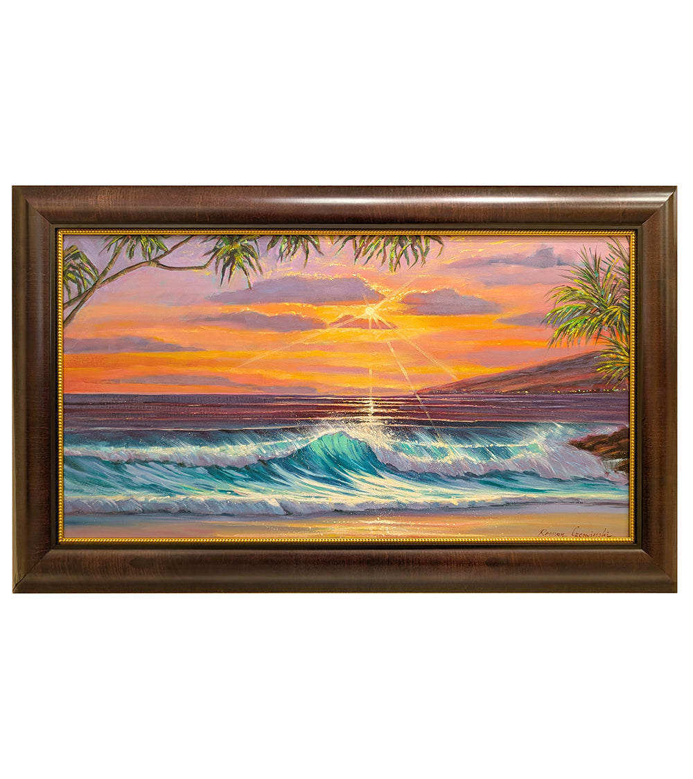 Wailea Splendor by Roman Czerwinski, Framed