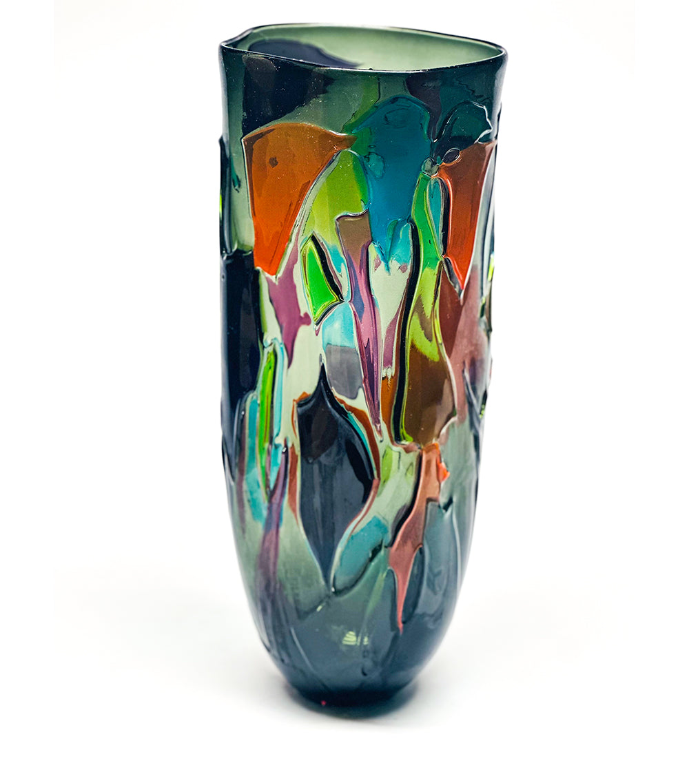 Glass "Rainbow Eucalyptus" by Jonathan Swanz