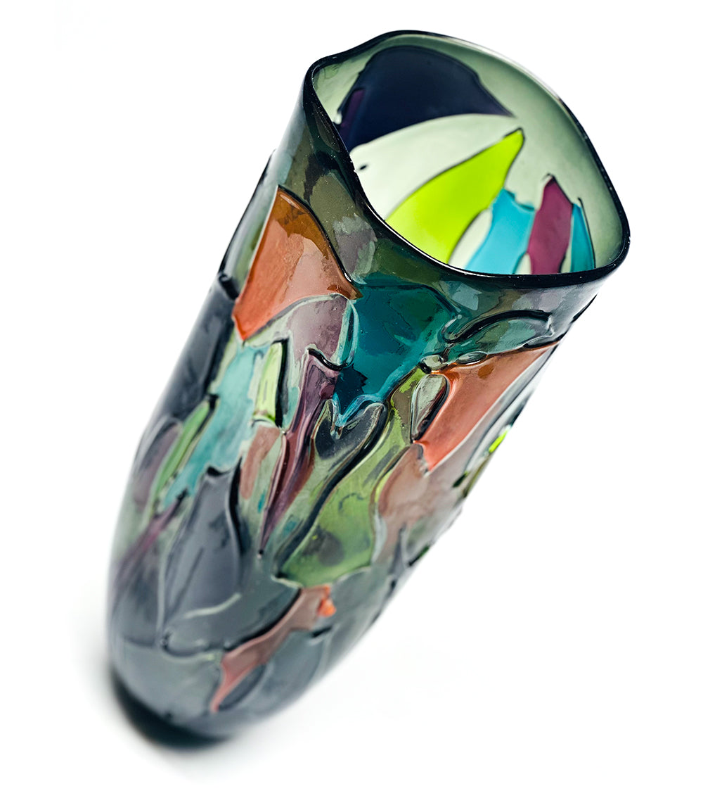Glass "Rainbow Eucalyptus" by Jonathan Swanz