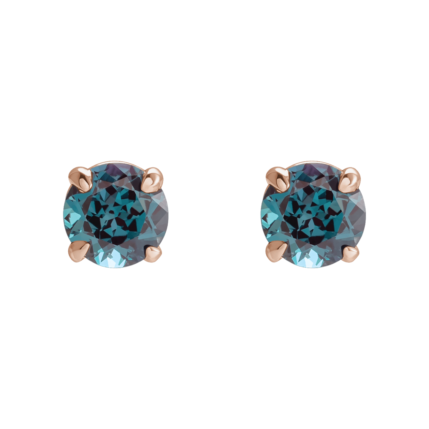 Alexandrite Stud Earrings