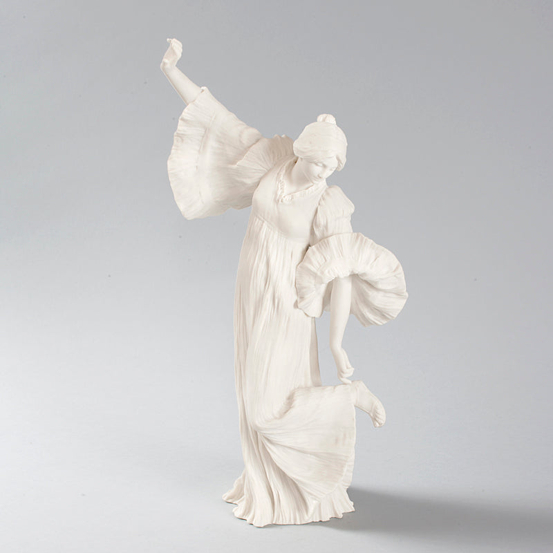 Agathon Léonard "Danseuse au Cothurne" Bisque Ceramic Sculpture