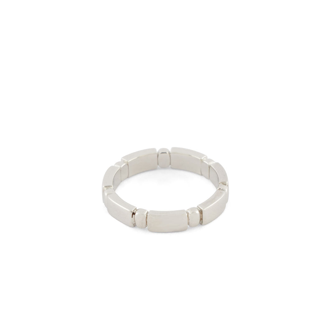 Silver Coronet Ring