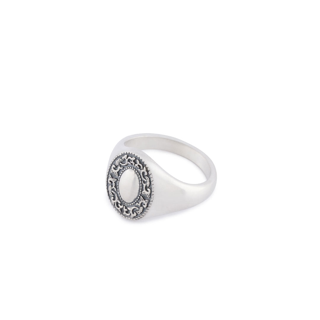 Silver Saloon Ring