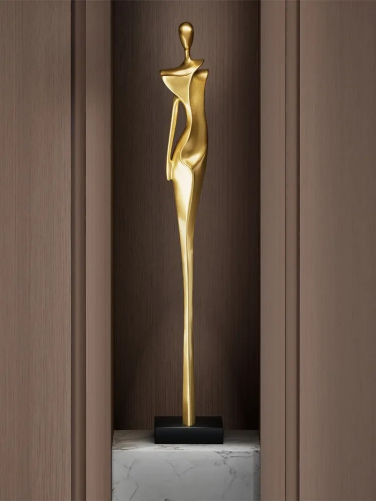 Abstract Tapered Figure Sculpture