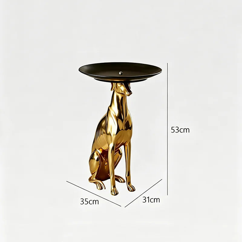 Greyhound Tray-Form Floor Sculpture