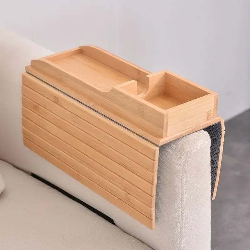 SofaServe™  Wood Couch Tray