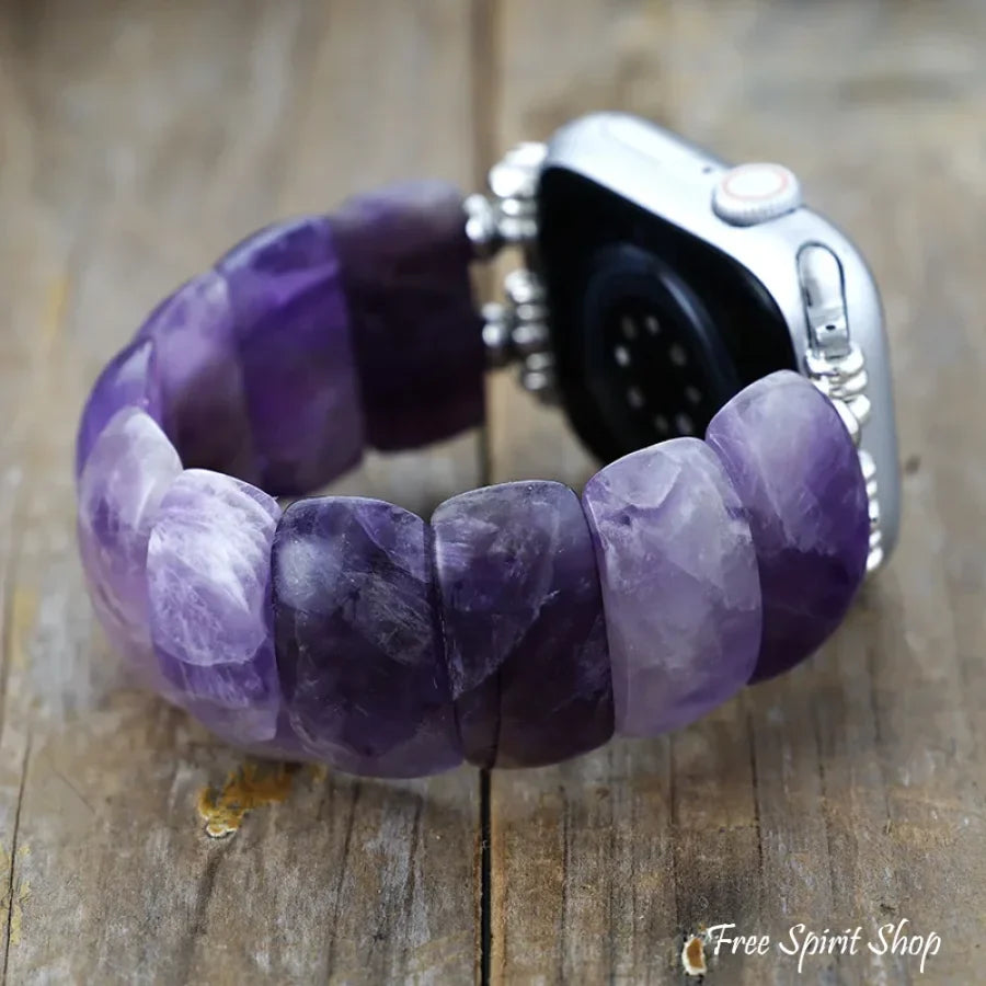 Chunky Amethyst Fitbit Watch Band