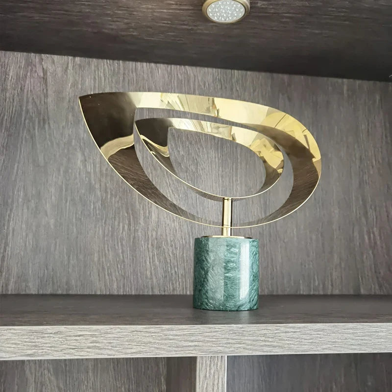 Abstract Polished Steel Sculptures