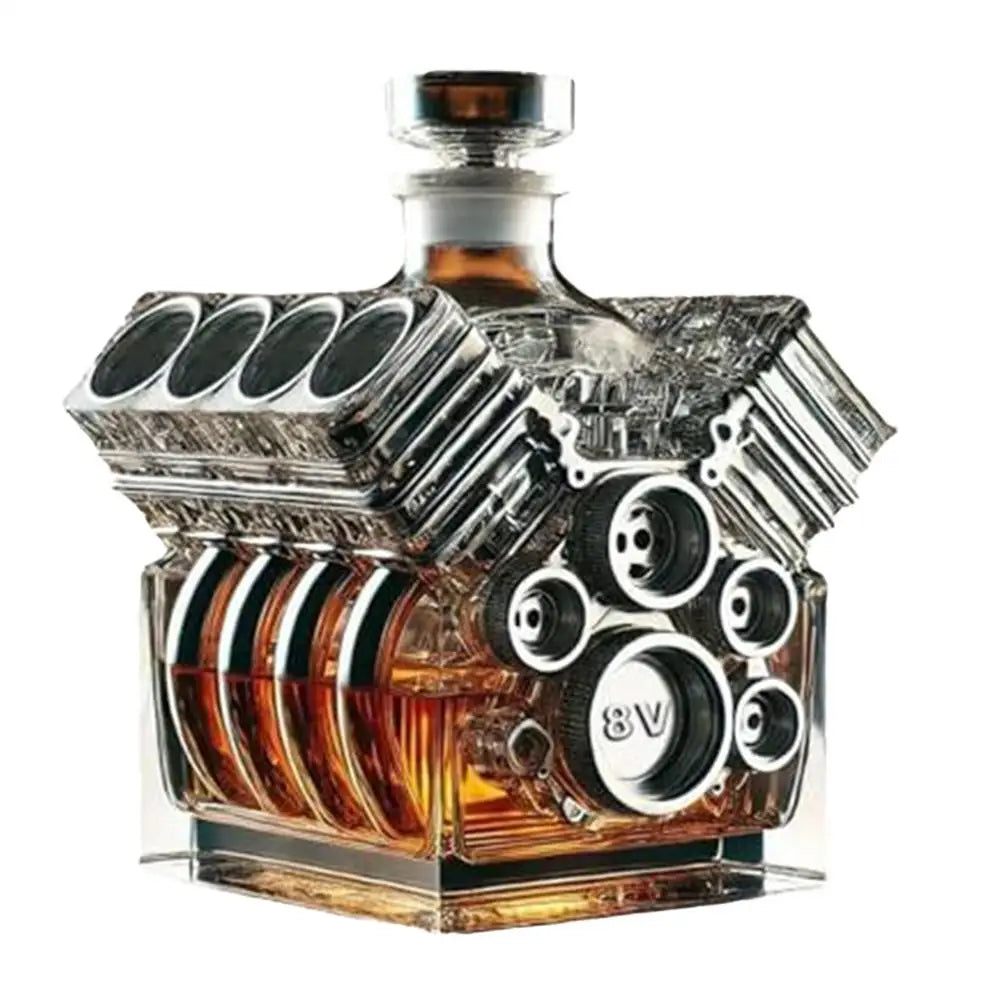THE V8 | Engine-Form Whiskey Decanter