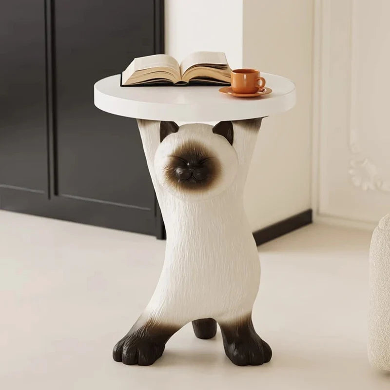 THE SIAM | Cat-Form Resin Side Table