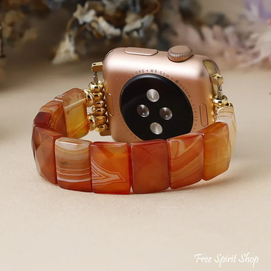 Carnelian Apple Watch Band