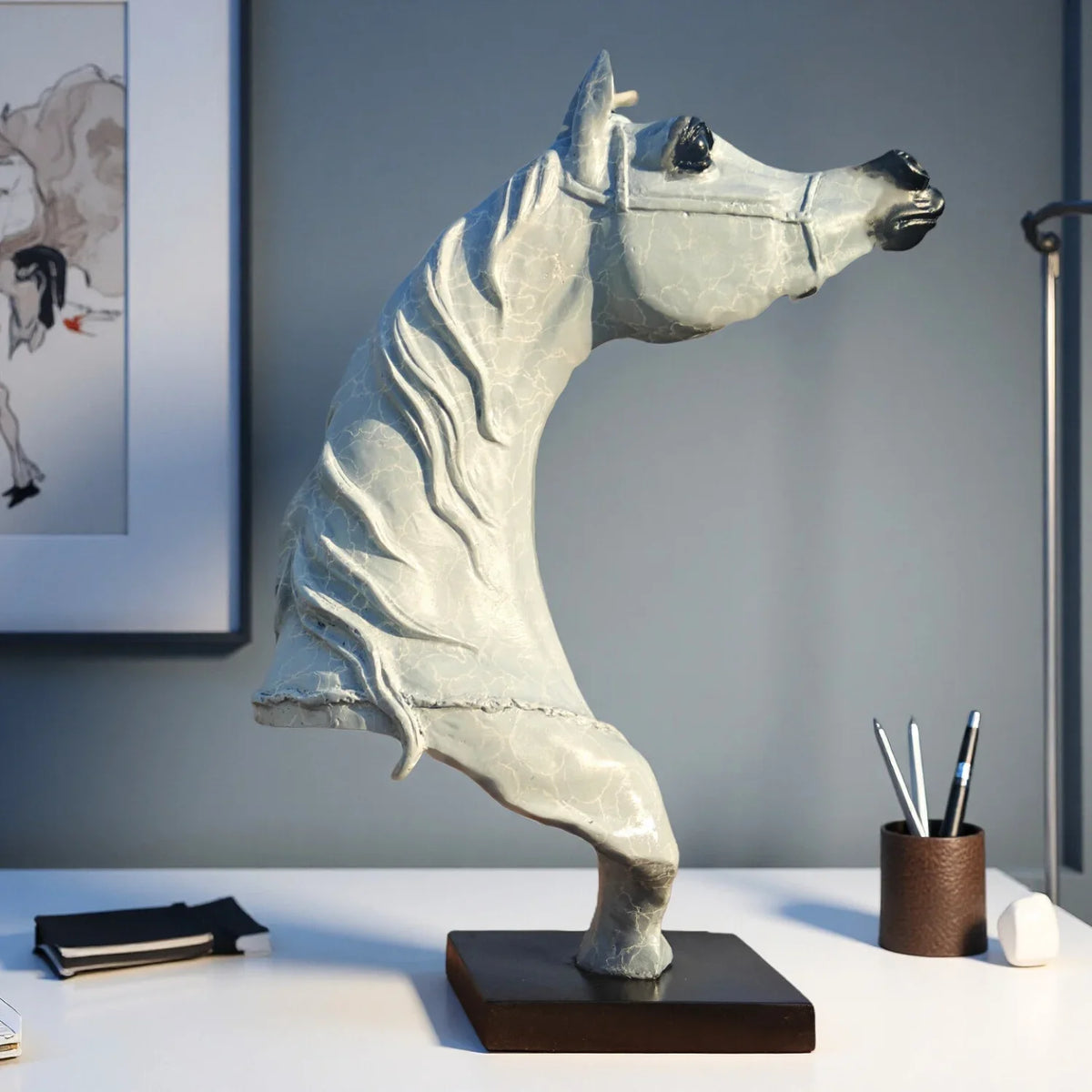THE ARABIAN | Horse Head Bust Sculpture