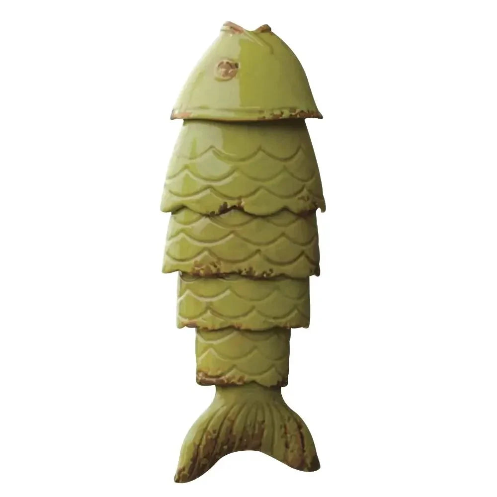Segmented Koi Fish Hanging Ornament