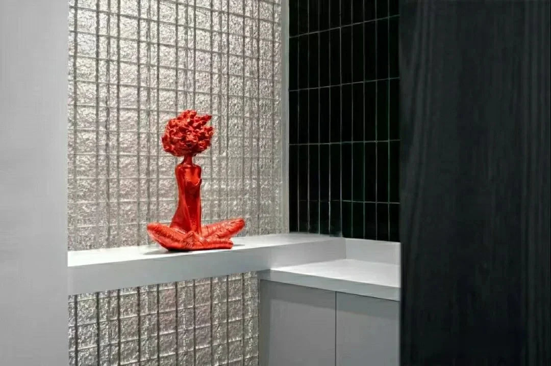 Seated Figure with Wild Hair