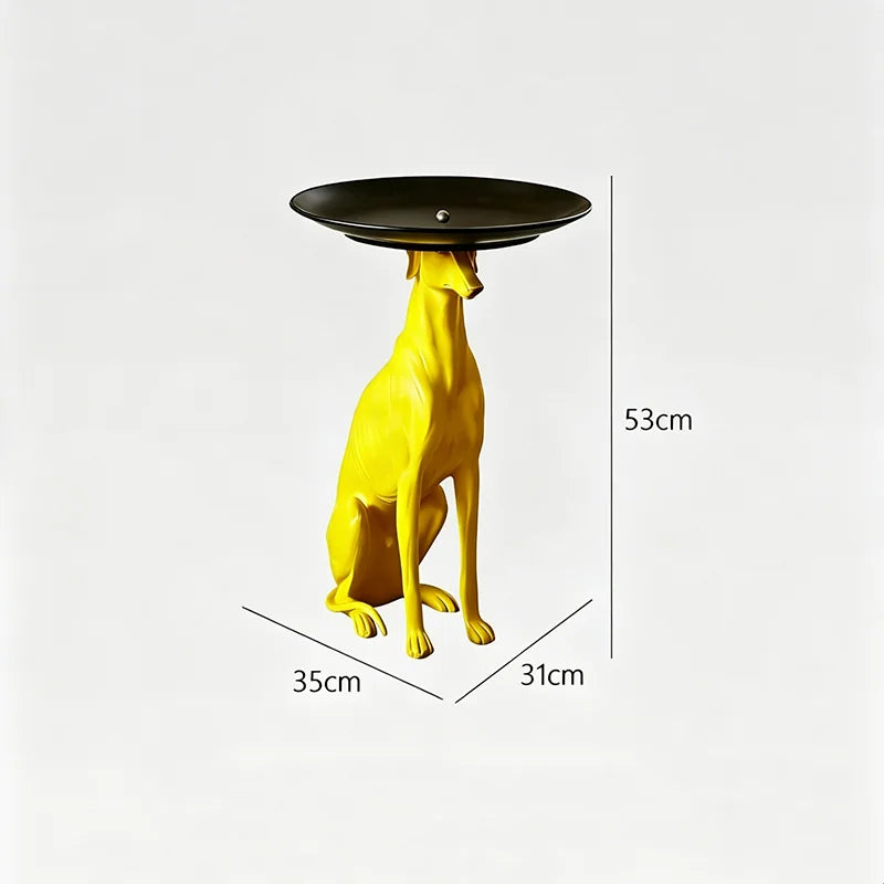 Greyhound Tray-Form Floor Sculpture