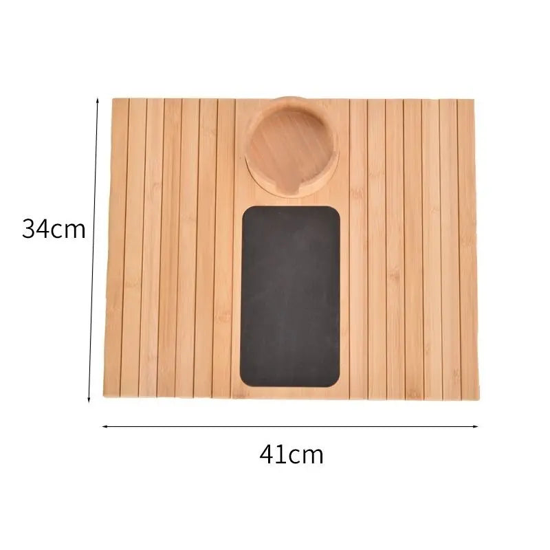 SofaServe™  Wood Couch Tray