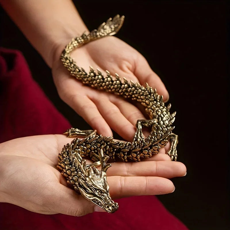 Articulated Dragon Sculpture