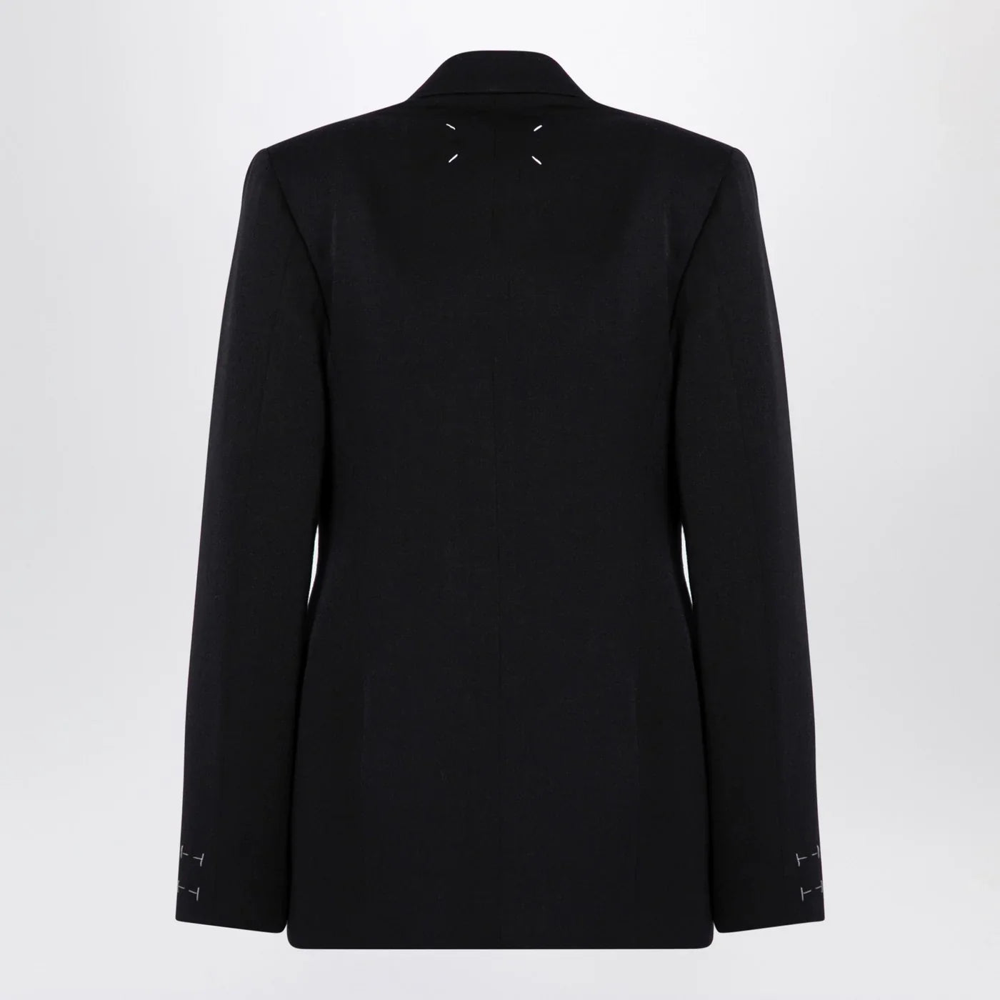 Maison Margiela - Black double-breasted jacket in wool