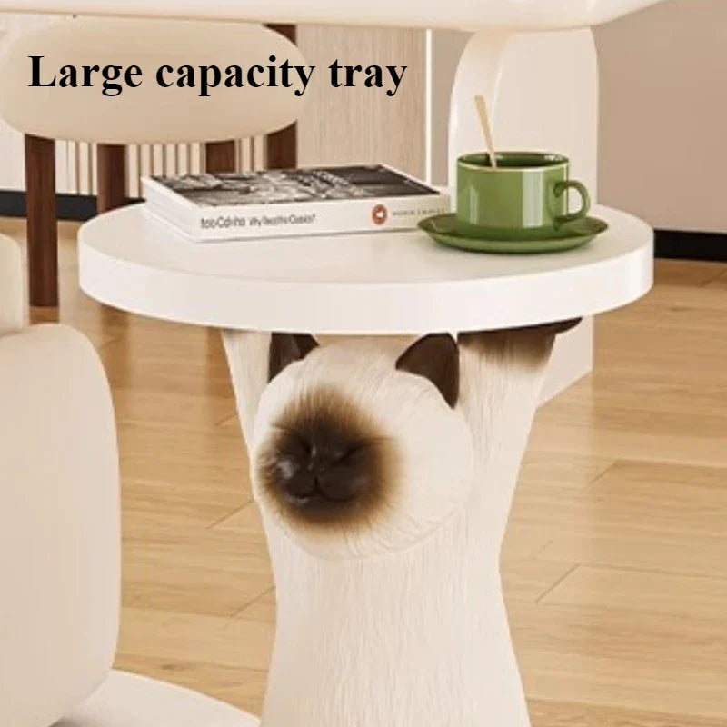 THE SIAM | Cat-Form Resin Side Table