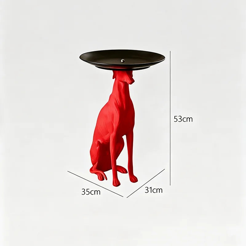 Greyhound Tray-Form Floor Sculpture