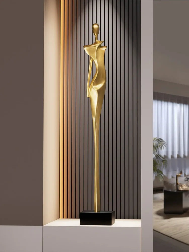 Abstract Tapered Figure Sculpture