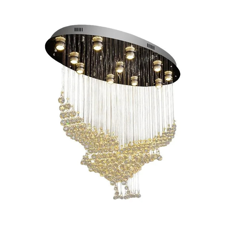 THE WINGSPAN | Crystal Eagle Pendant Chandelier