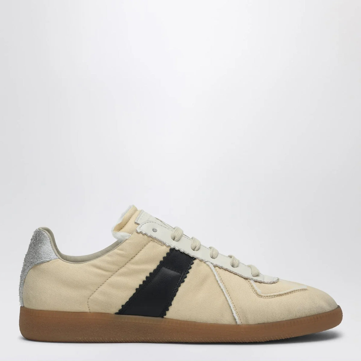 Maison Margiela - Yellow/Black Vintage Low Top Sneakers Replica