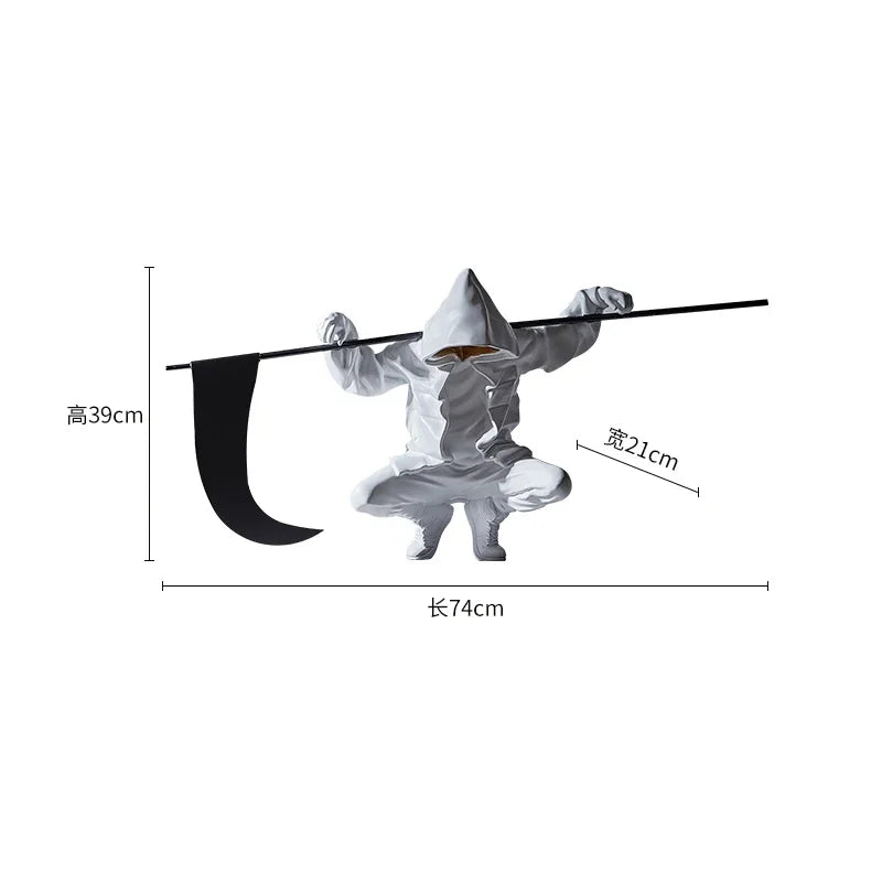 THE REAPER | Hooded Figure Sculpture