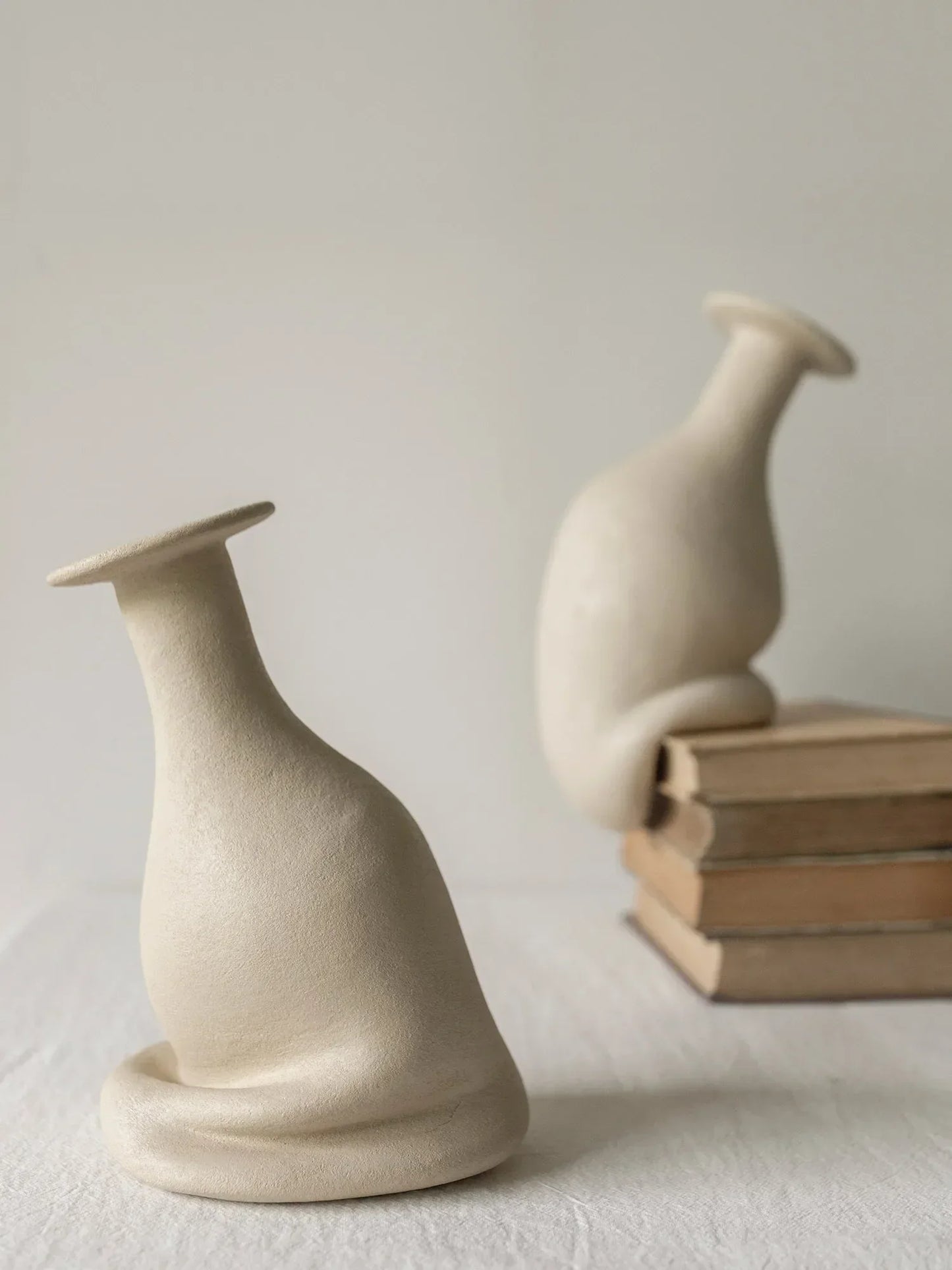 THE PAUSE COLLECTION | Sculptural Asymmetric Vase