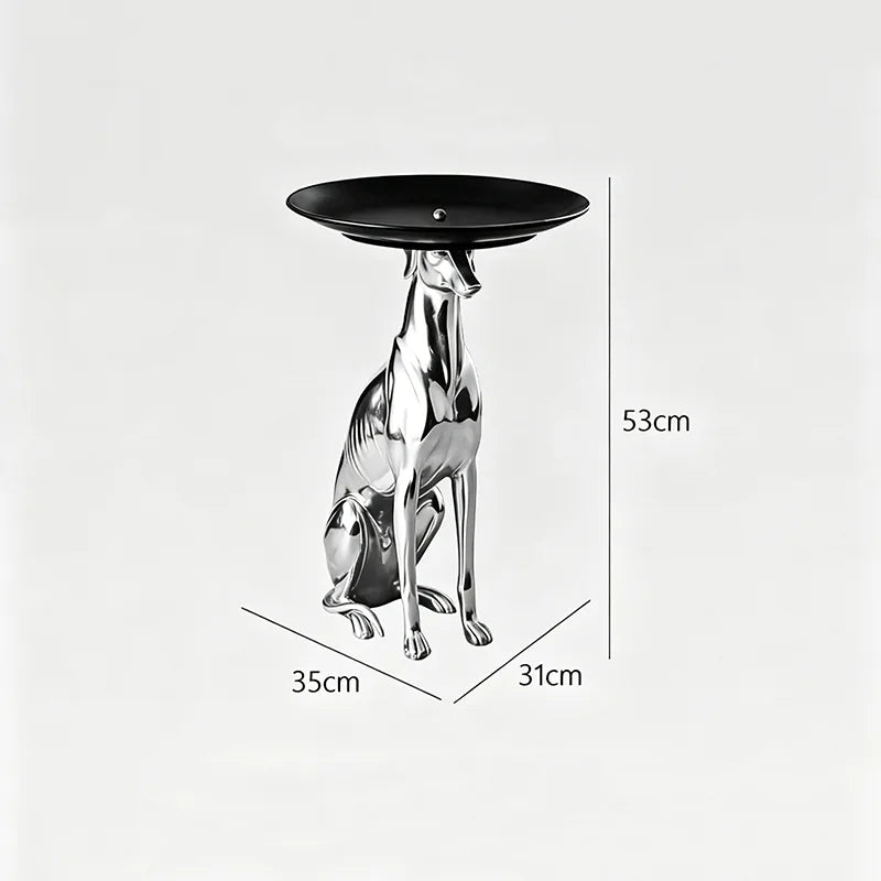 Greyhound Tray-Form Floor Sculpture