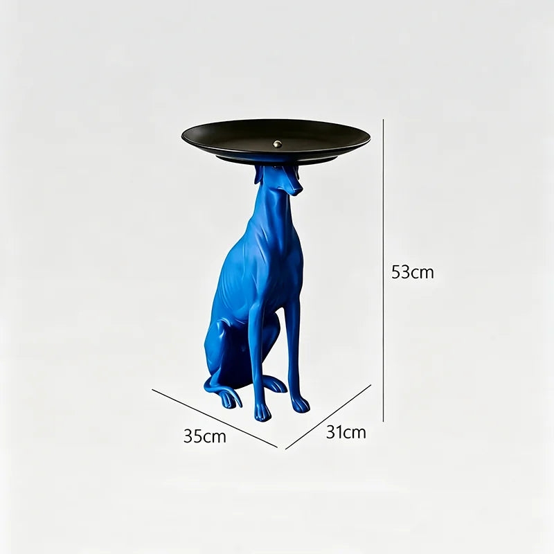 Greyhound Tray-Form Floor Sculpture