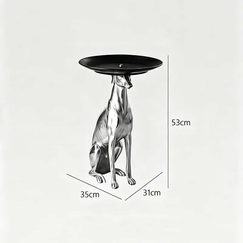 Greyhound Tray-Form Floor Sculpture