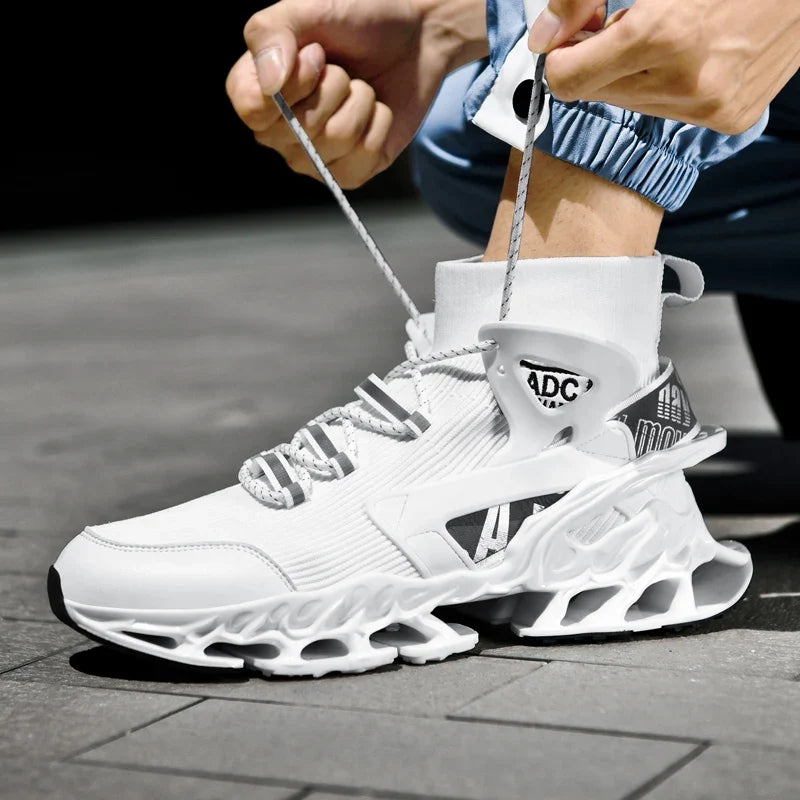Velocity Blade High-Top Sneakers