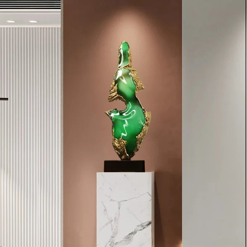 Large Abstract Resin Sculpture