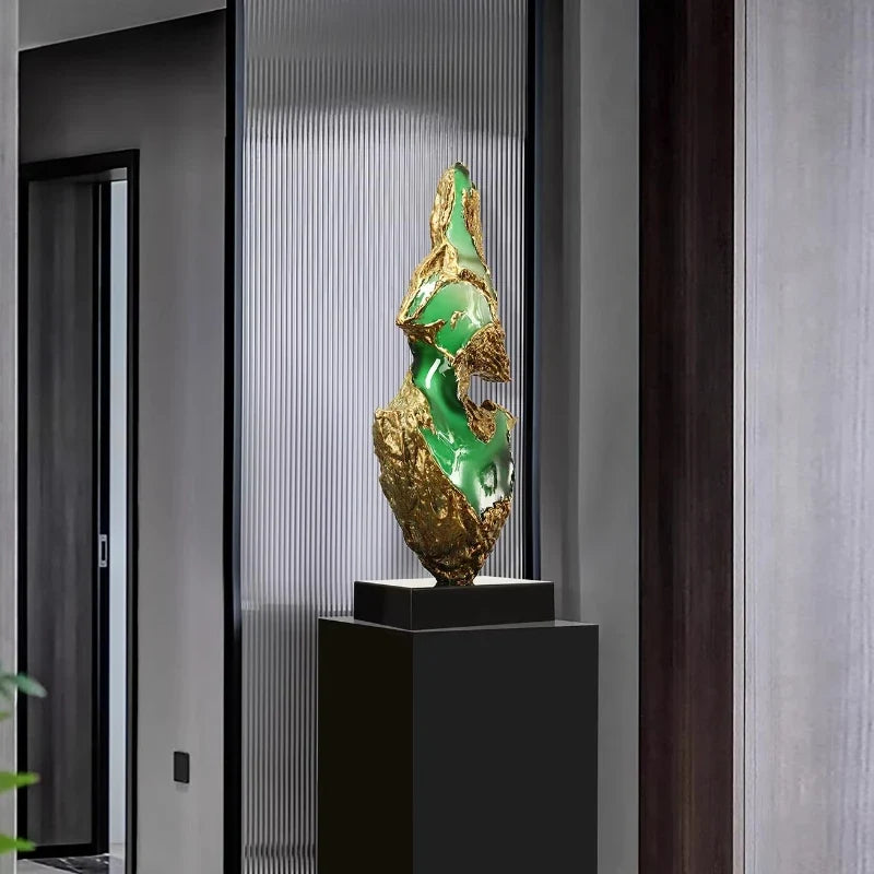 Large Abstract Resin Sculpture